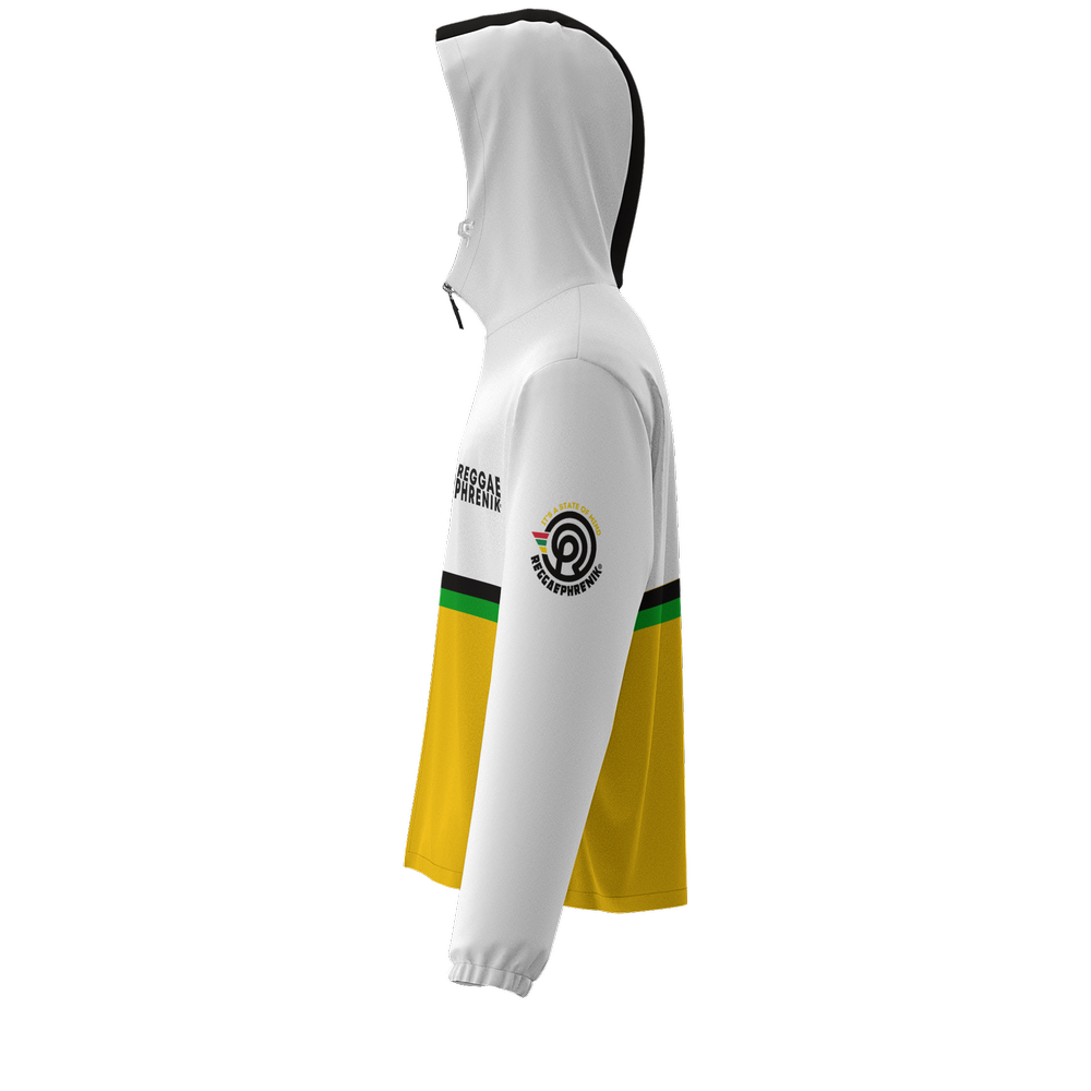 JA-1962  Full-Zip Water-Resistant Hooded Windbreaker