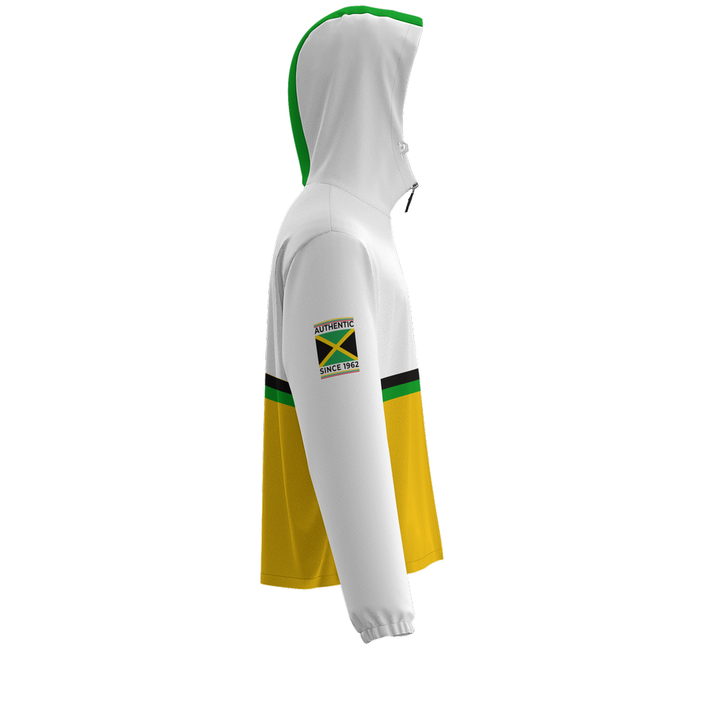 JA-1962  Full-Zip Water-Resistant Hooded Windbreaker