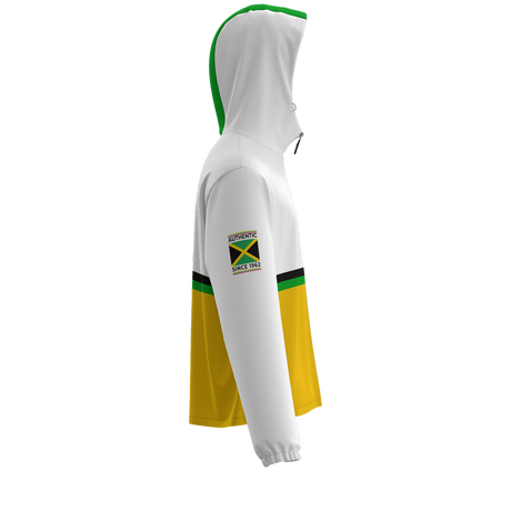 JA-1962  Full-Zip Water-Resistant Hooded Windbreaker