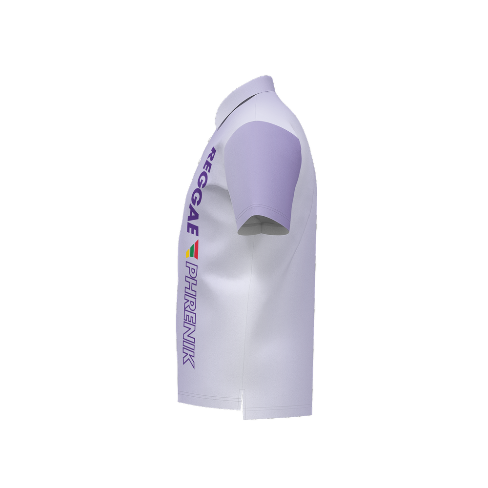 Men's Vertical Gradient Moisture Wicking Lightweight  Quick-Dry Polo Shirt