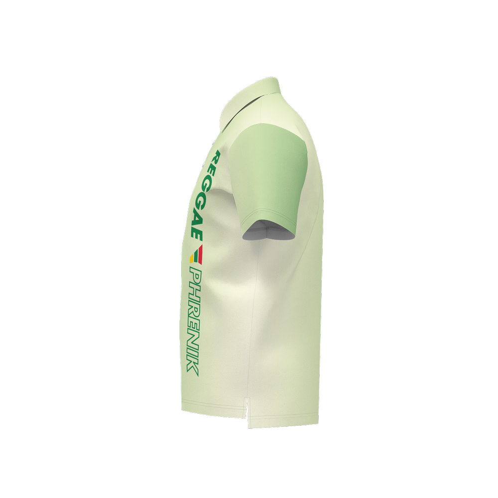 Men's Vertical Gradient Moisture Wicking Lightweight  Quick-Dry Polo Shirt