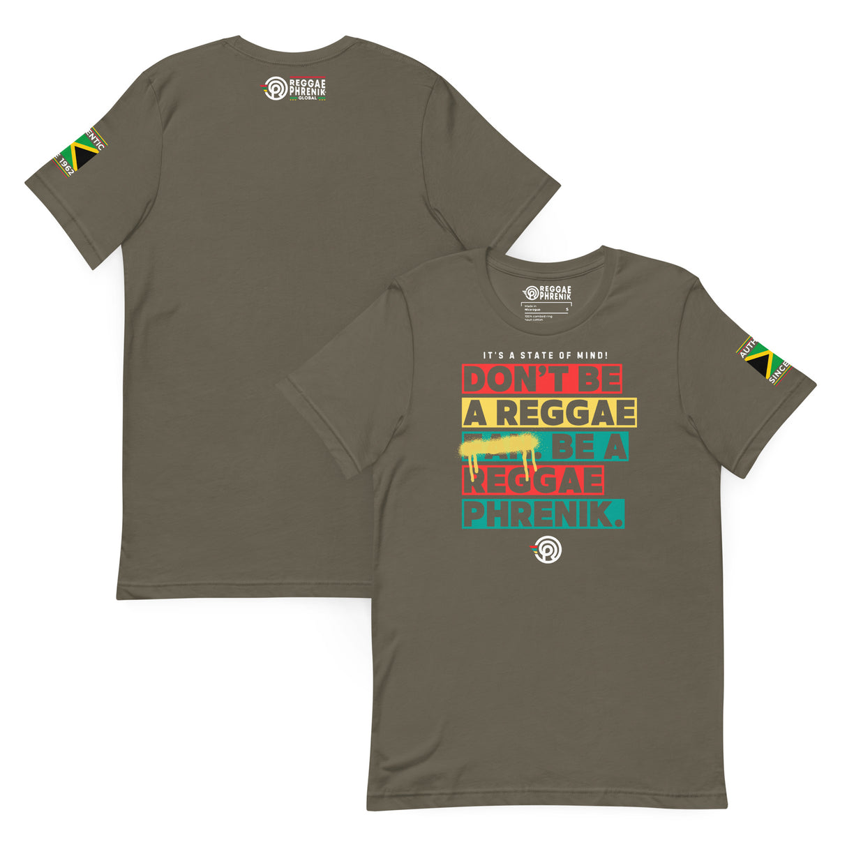 ReggaePhrenik Be a ReggaePhrenik tee