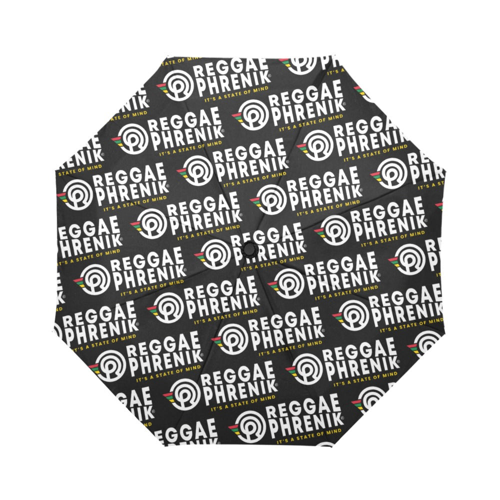 Logo Pattern Automatic Folding Umbrella