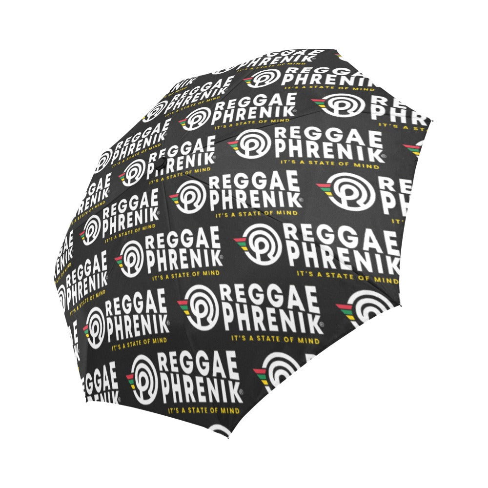 Logo Pattern Automatic Folding Umbrella