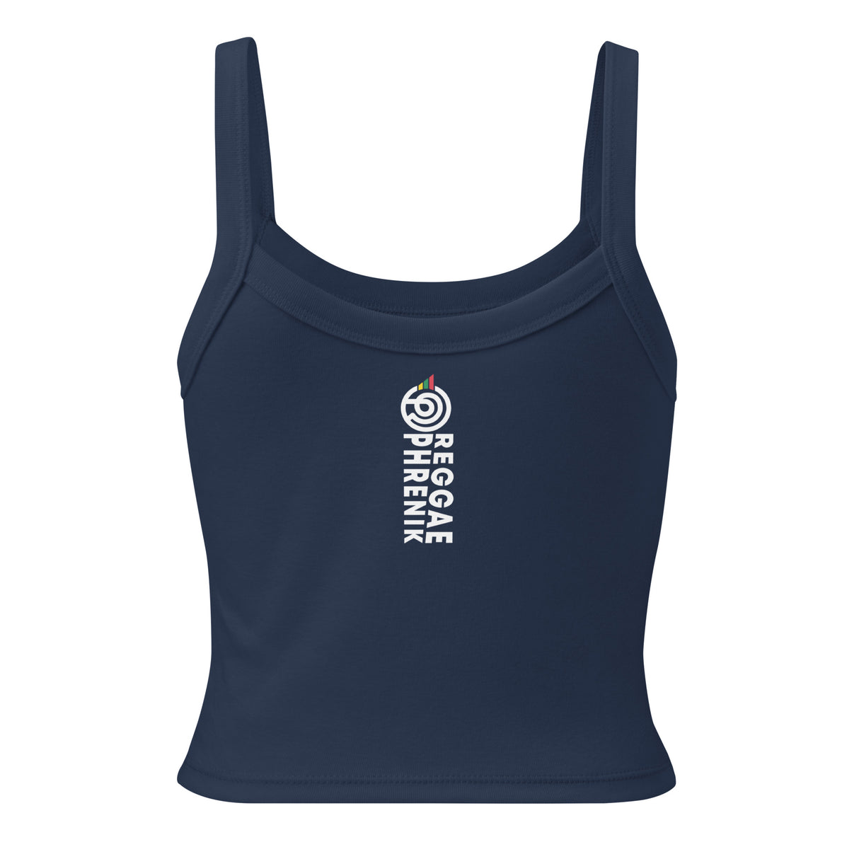 "I'm a ReggaePhrenik" Micro-rib Stretch Fit Tank Top