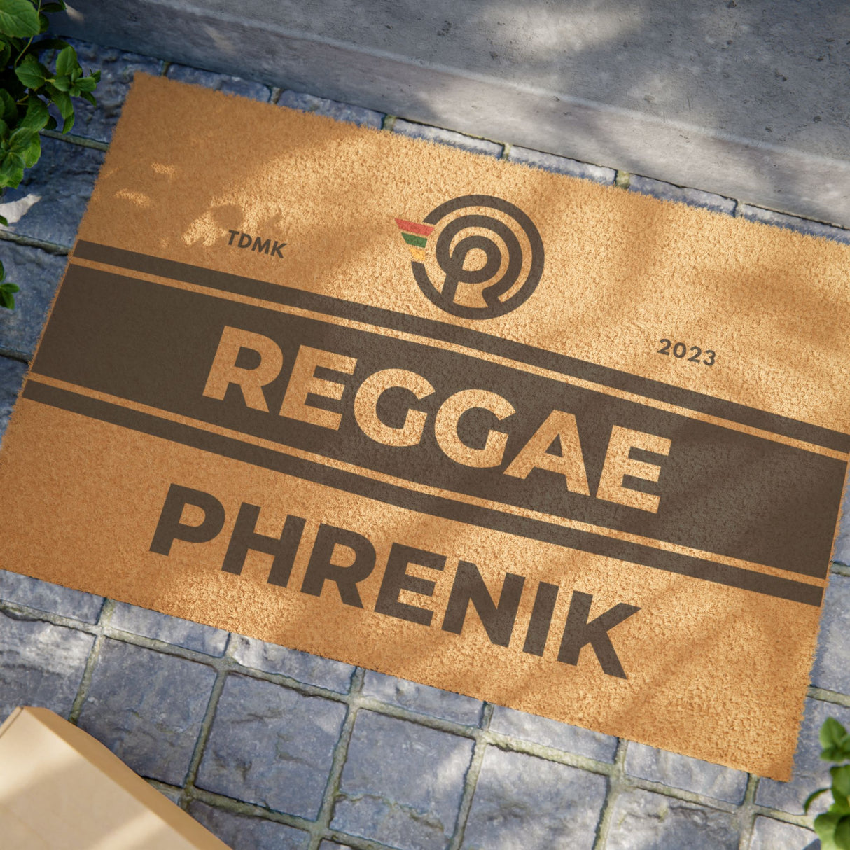 ReggaePhrenik Block Coconut Fiber Doormat