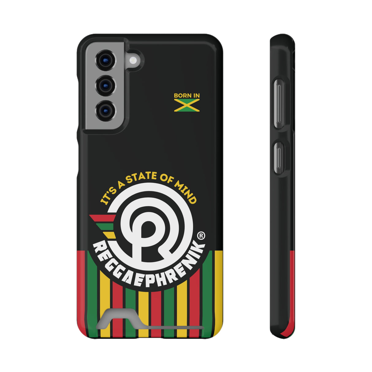 RGG Bars Impact-Resistant Case With Card Holder for Samsung Galaxy®