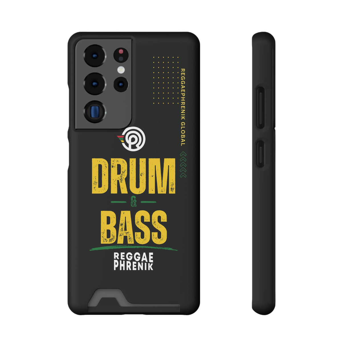 Drum & Bass Case With Card Holder for Samsung Galaxy®