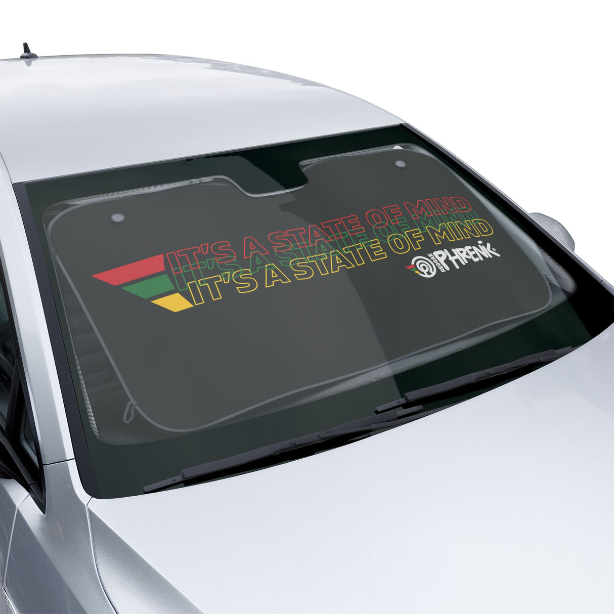 ReggaePhrenik® State of Mind Vehicle Sun Shade