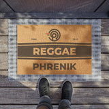 ReggaePhrenik Block Coconut Fiber Doormat