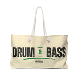 Drum and Bass Oversized Weekender Rope Tote