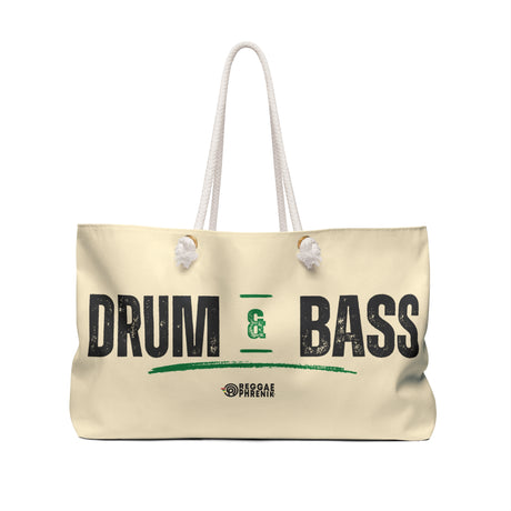 Drum and Bass Oversized Weekender Rope Tote