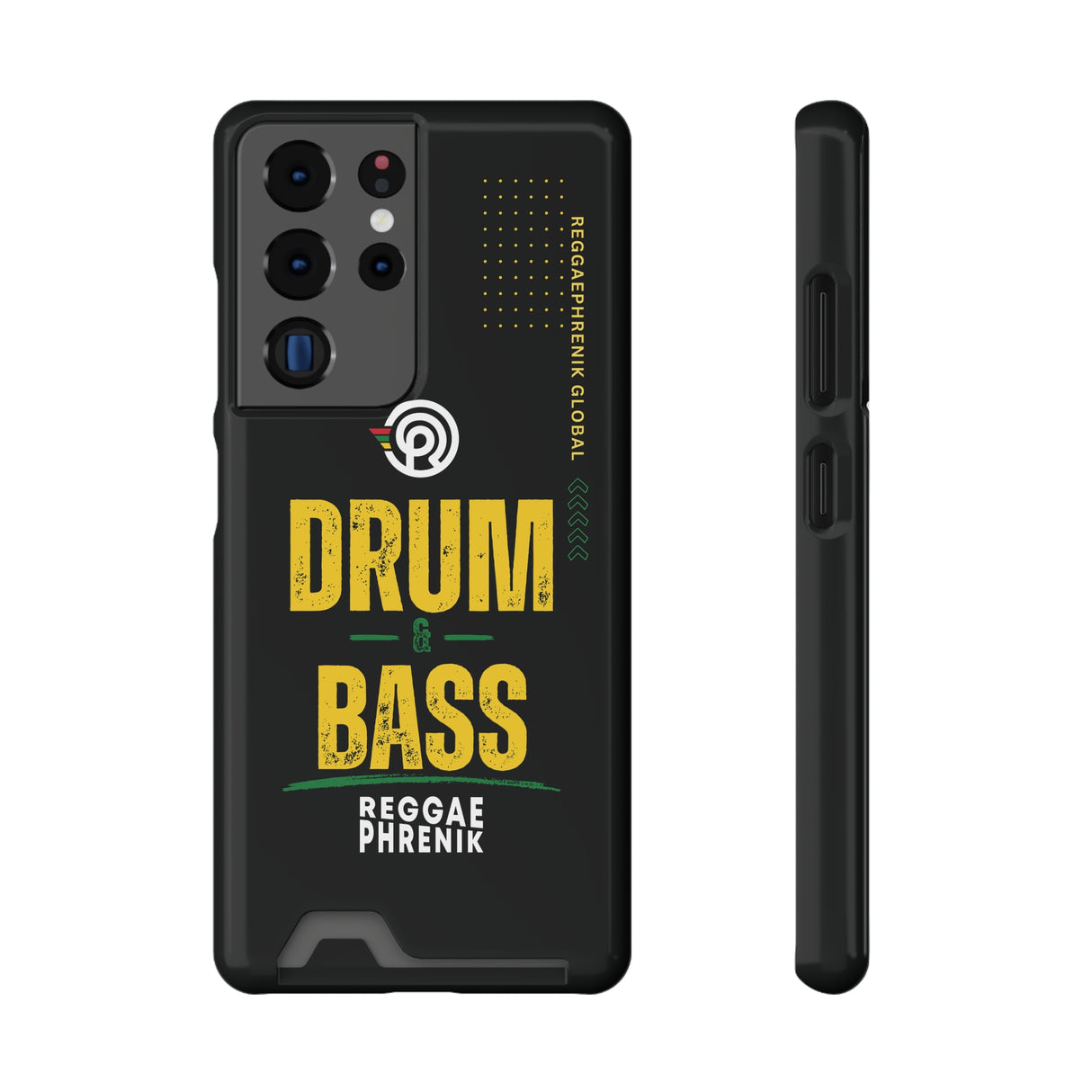 Drum & Bass Case With Card Holder for Samsung Galaxy®