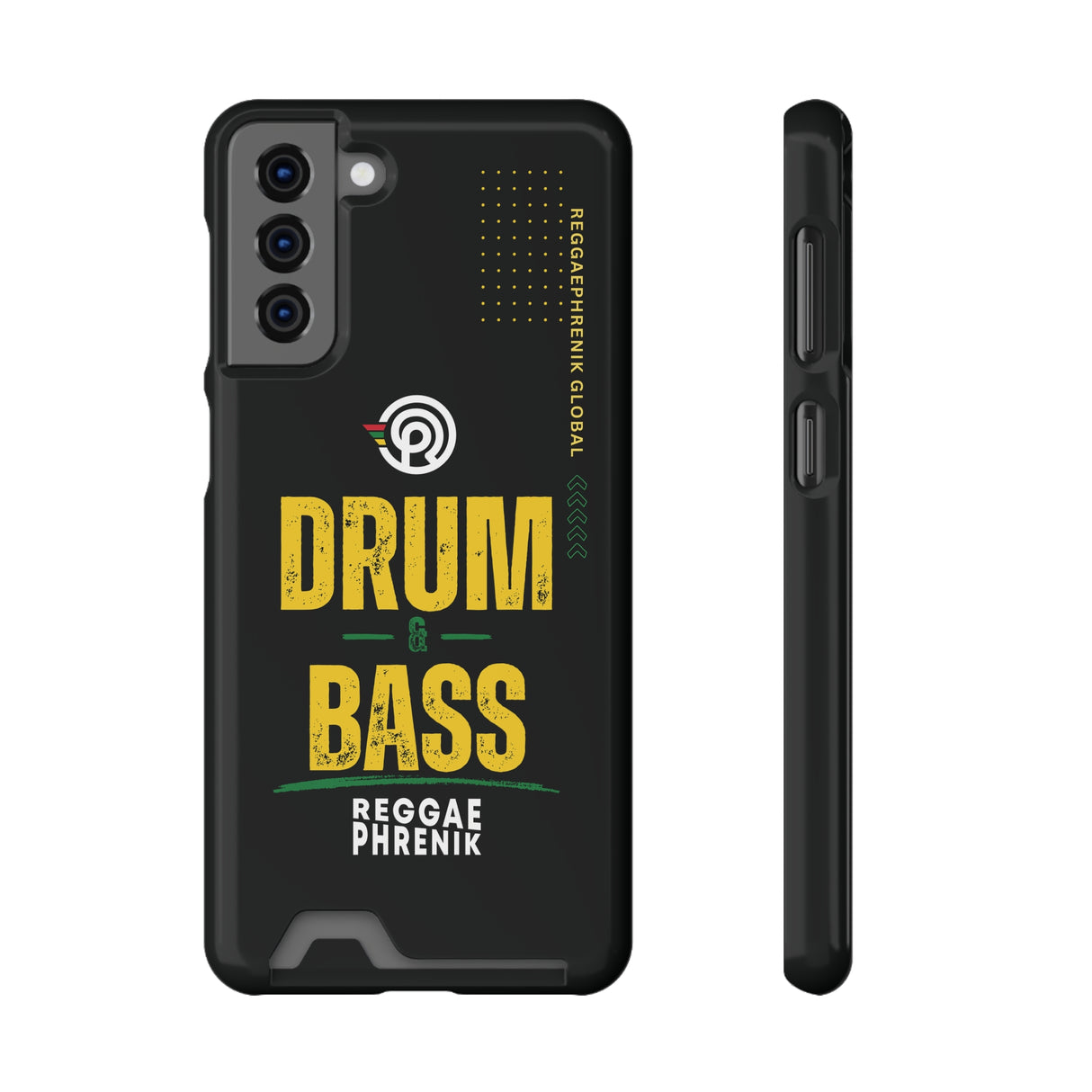 Drum & Bass Case With Card Holder for Samsung Galaxy®