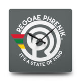 ReggaePhrenik® Acrylic Wall Clock