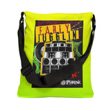 ReggaePhrenik® Early Jugglin Adjustable Strap Lime Tote