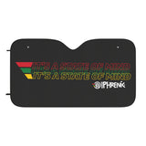 ReggaePhrenik® State of Mind Vehicle Sun Shade