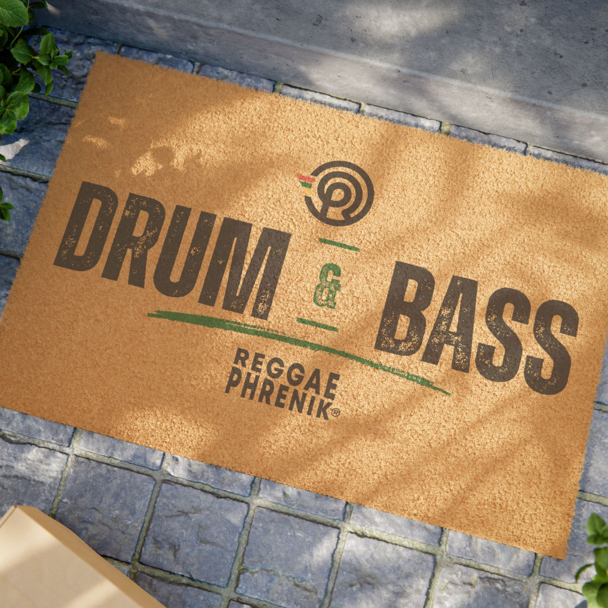 ReggaePhrenik Drum & Bass Coconut Fiber Doormat