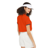 Women's Vert Crop Performance Polo