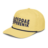 Split Logo Embroidered Rope Cap