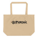 Phrenik Logo Embroidered Organic Tote Bag
