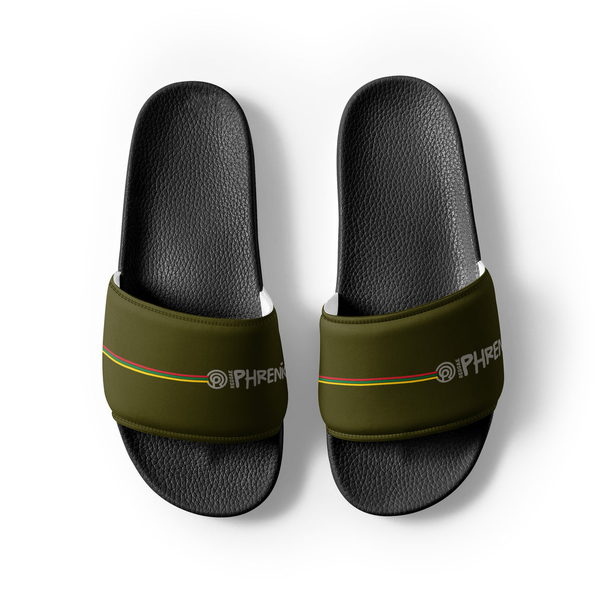 ReggaePhrenik® Long Lines Men's slides