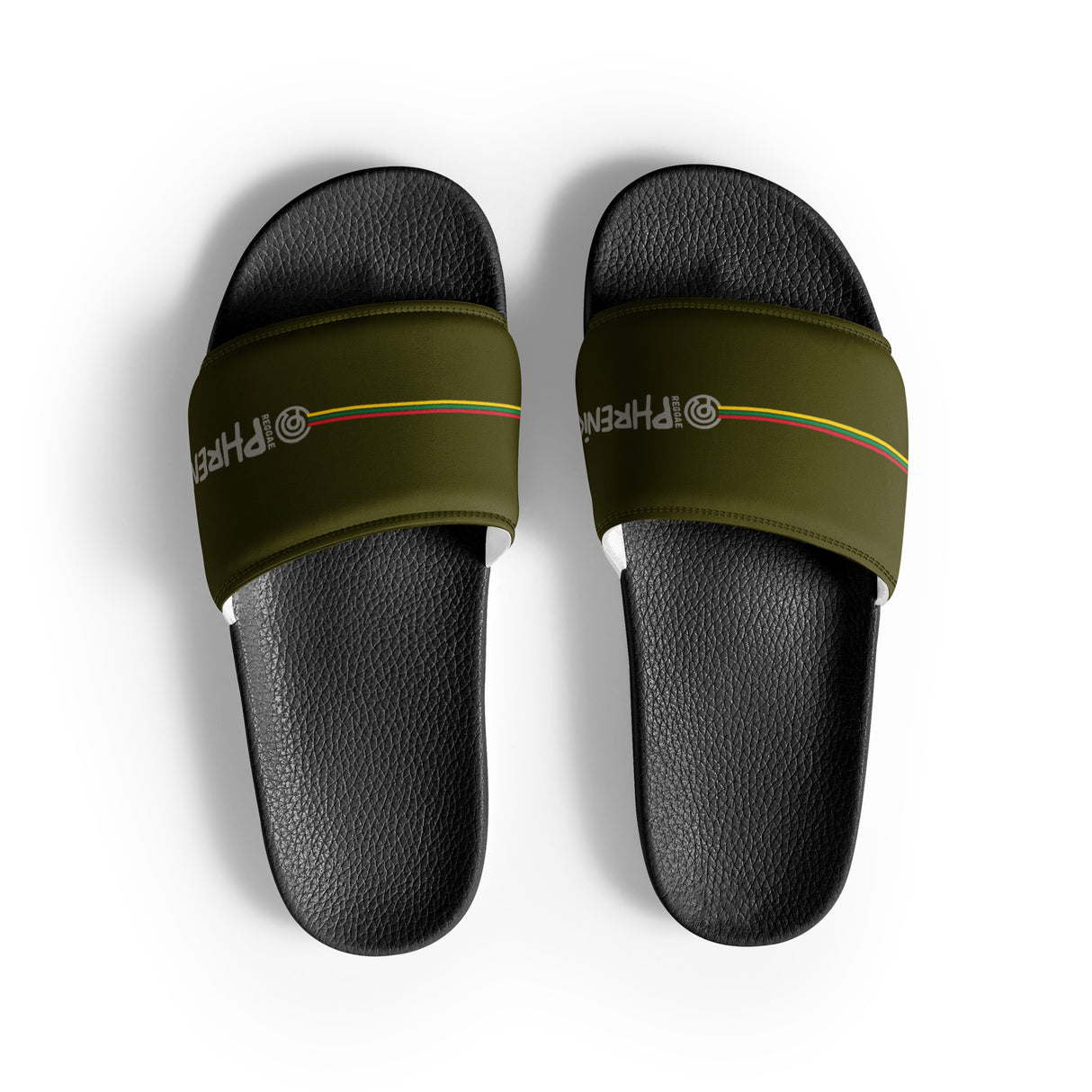 ReggaePhrenik® Long Lines Men's slides