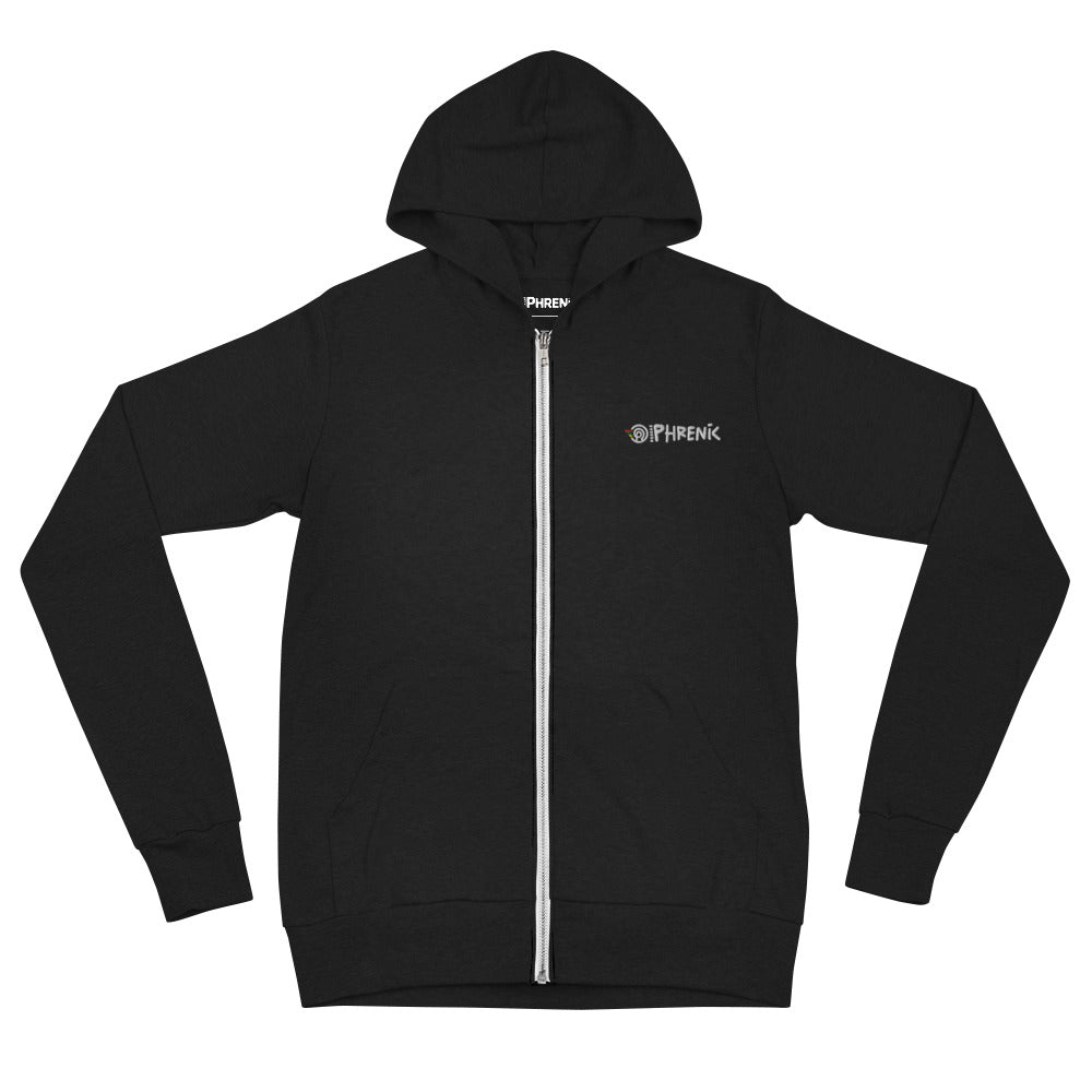 Phrenik Embroidered Zip Hoodie