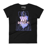 Cool and Deadly Women's silhouette tee