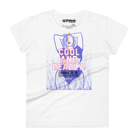 Cool and Deadly Women's silhouette tee