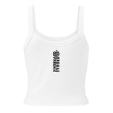 "I'm a ReggaePhrenik" Micro-rib Stretch Fit Tank Top